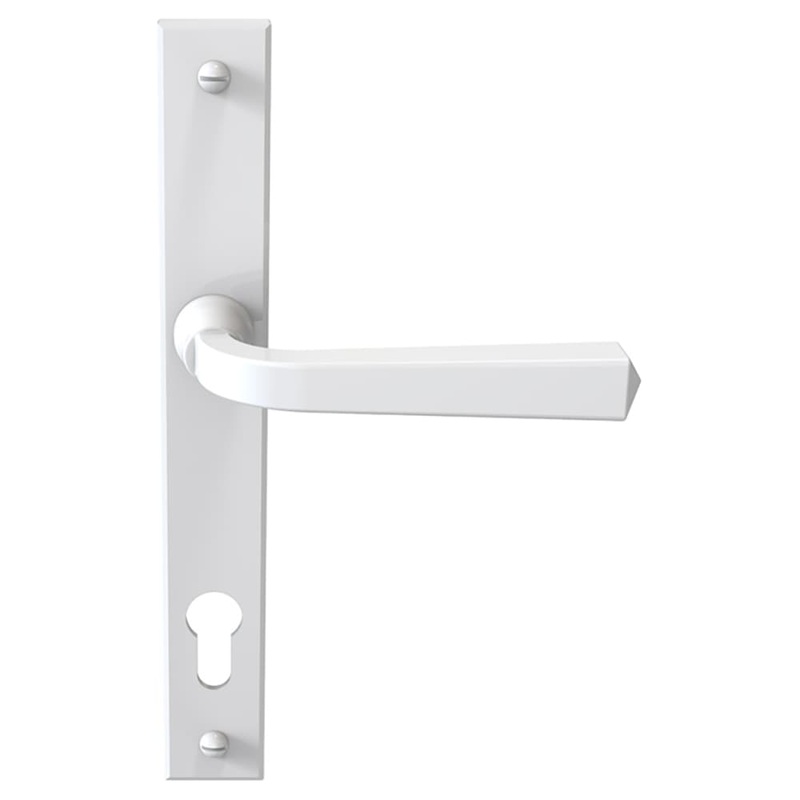 Mila Heritage uPVC Multipoint Door Handle – 92mm c/c – White