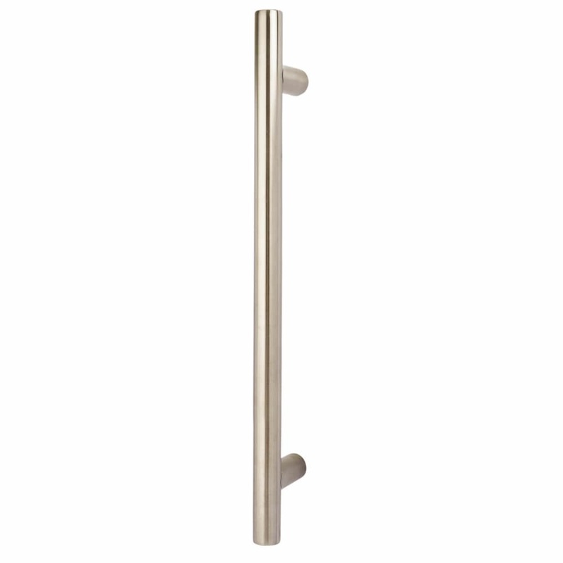 Altro 30mm T-Bar Door Pull Handle – Bolt Fix – 450mm Centres – Satin Stainless Steel