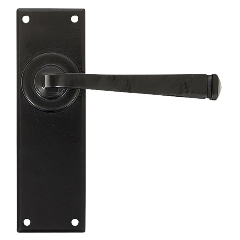From The Anvil Avon Latch Door Handle – 152 x 48mm – Black