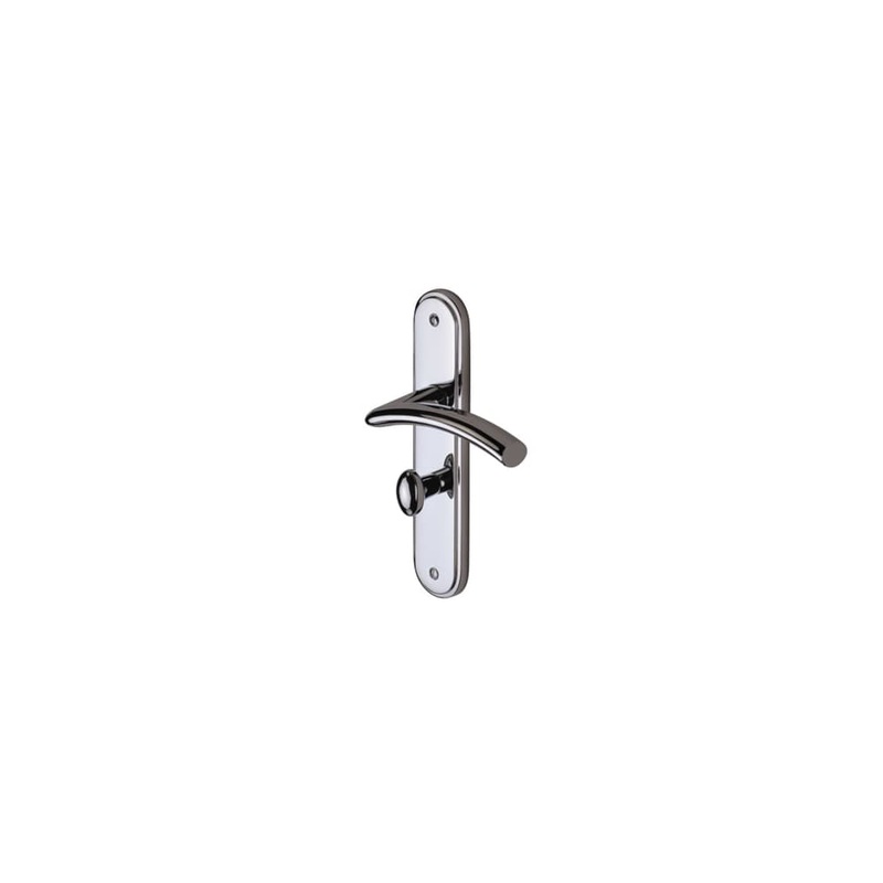 M Marcus Tosca Bathroom Door Handle – 205 x 42mm – Polished Chrome