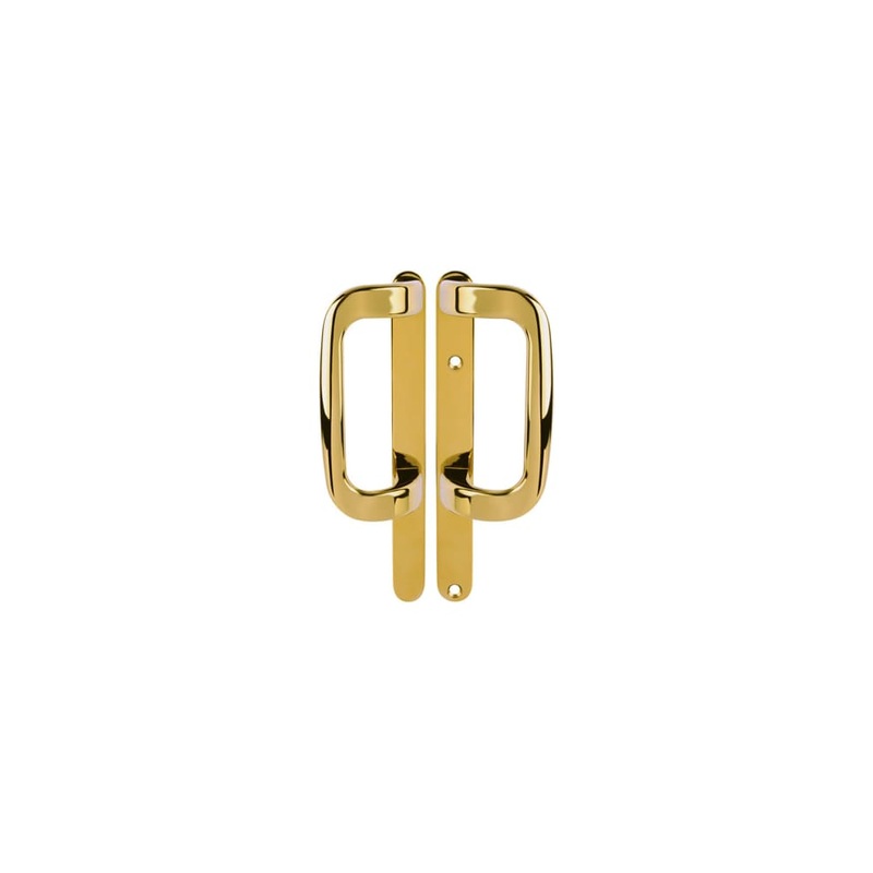 Trojan uPVC Patio Dummy Door Handle – Gold
