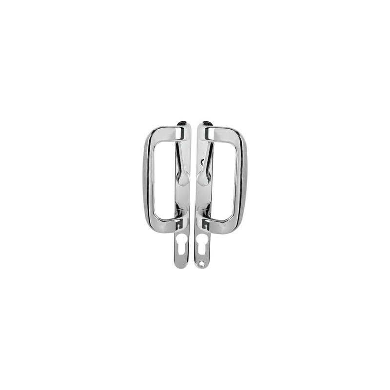 Trojan uPVC Patio Lock Door Handle – Euro – Chrome