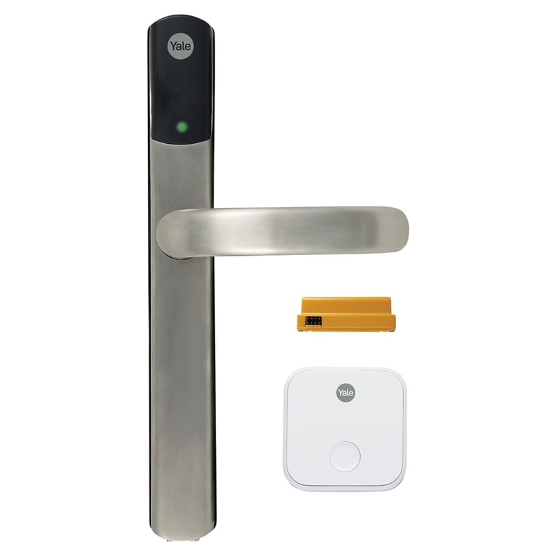 Yale Conexis L2 Electronic Multipoint Smart Lock Door Handle – Satin Nickel – SD-L2000-SN