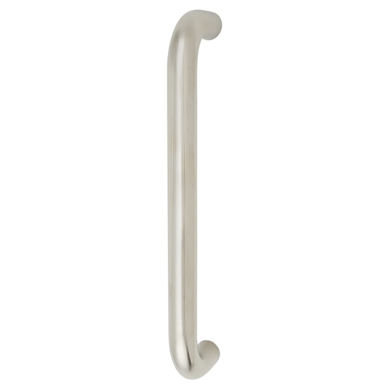 Altro 19mm D-Bar Door Pull Handle – Bolt Fix – 229mm Centres – Polished Stainless Steel