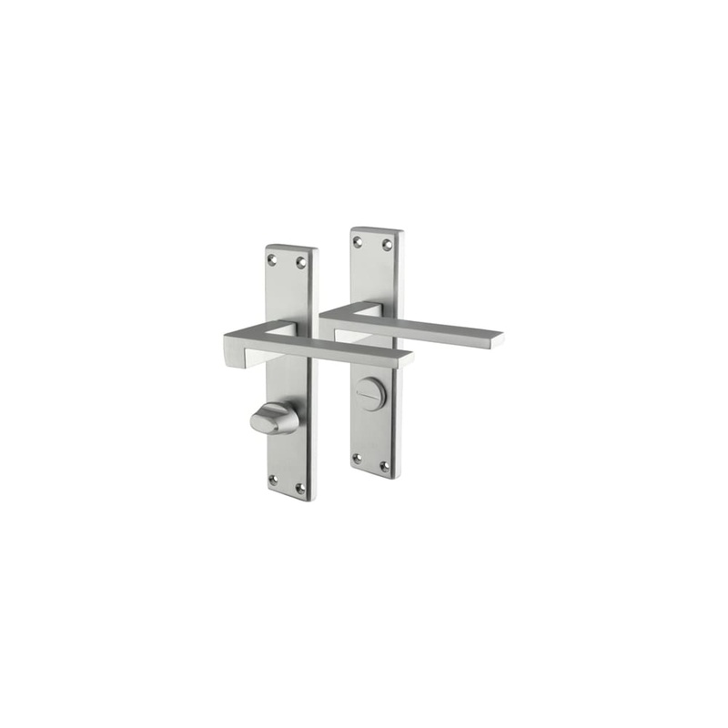 Carlisle Brass Serozzetta Equi Bathroom Door Handle – Satin Chrome