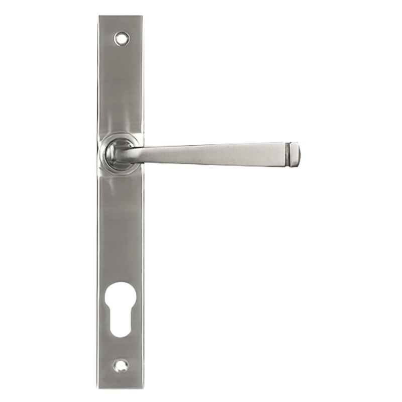 From The Anvil Avon uPVC Slimline Multipoint Door Handle – 92mm c/c – Satin Stainless Steel