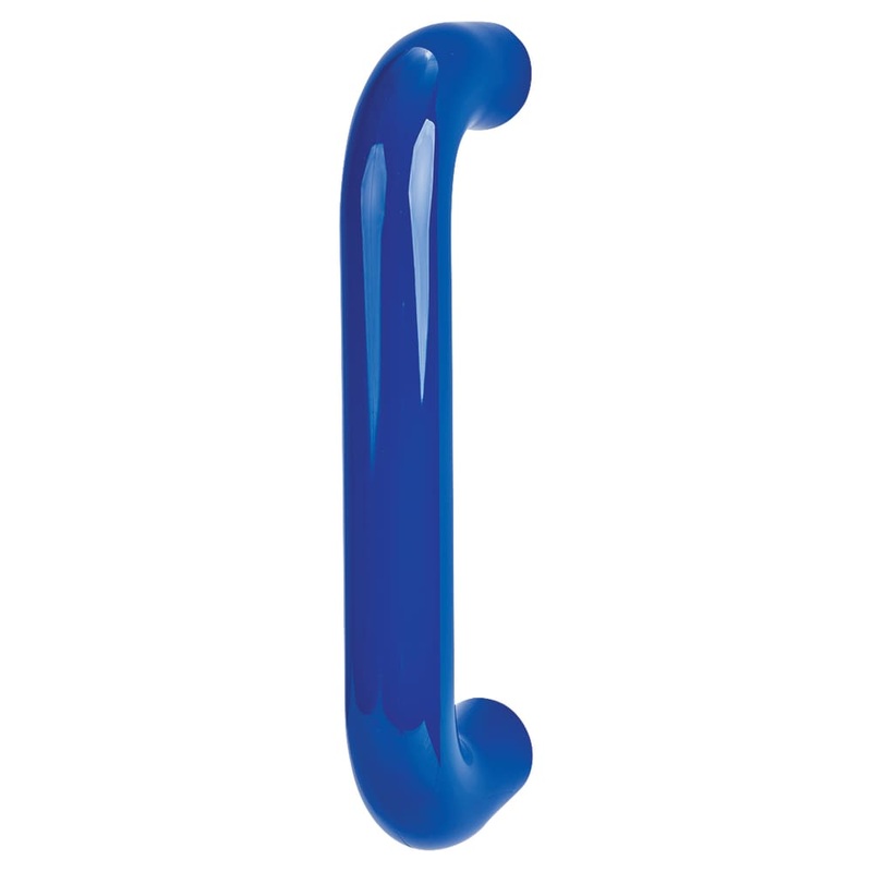 Hoppe AR602/220 Nylon D-Bar Door Pull Handle – Bolt Fix – 220mm c/c – Cobalt Blue