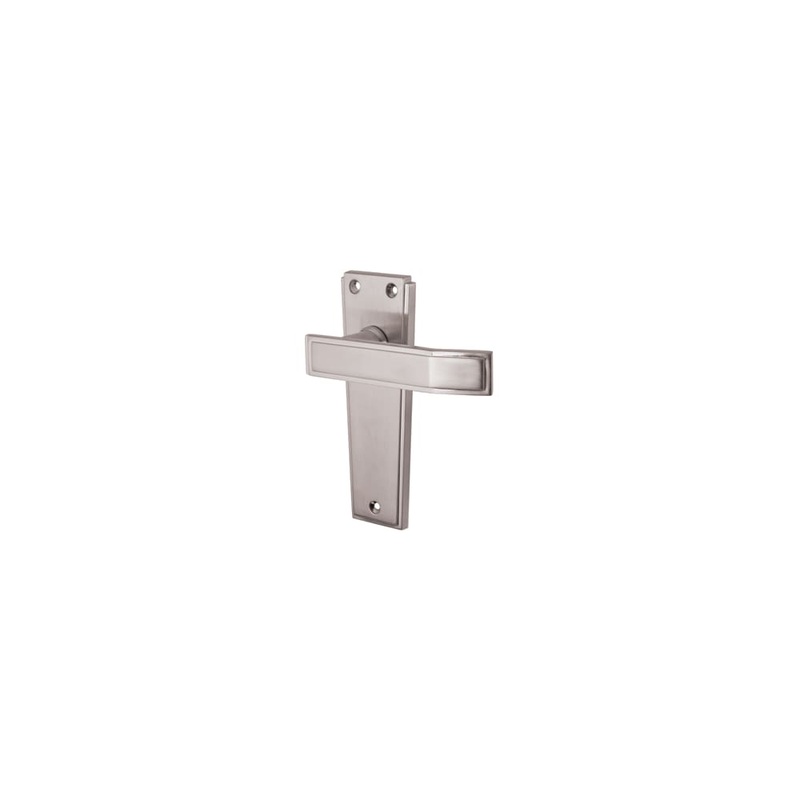 Jedo Deco Latch Door Handle – 153 x 50mm – Satin Chrome
