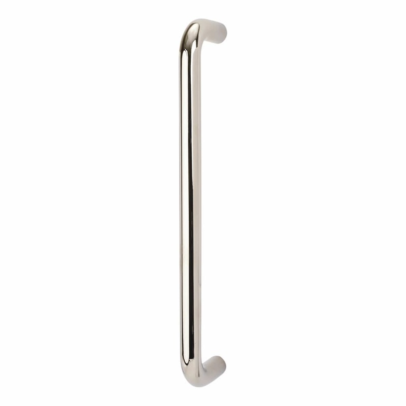 Altro 19mm D-Bar Door Pull Handle – Bolt Fix – 305mm Centres – Polished Stainless Steel