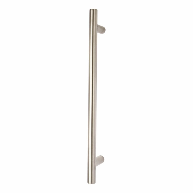 Altro 19mm T-Bar Door Pull Handle – Bolt Fix – 305mm Centres – Satin Stainless Steel