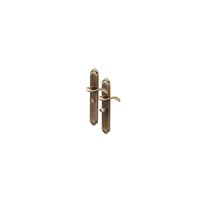 Heritage Brass by M Marcus Lara Bathroom Door Handle – 247 x 48mm – Antique Brass