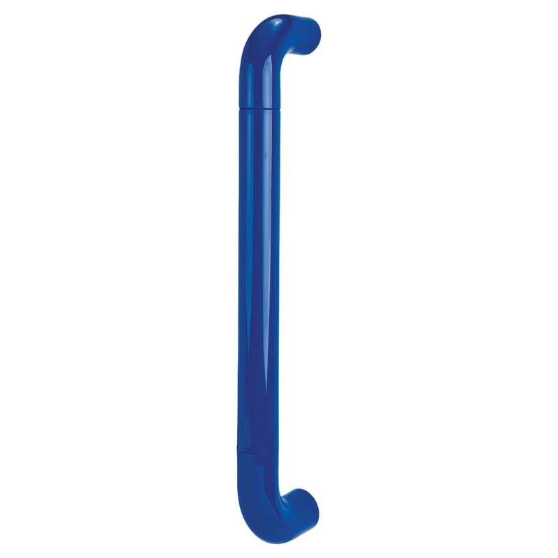 Hoppe AR602/425 Nylon D-Bar Door Pull Handle – Bolt Fix – 425mm c/c – Cobalt Blue