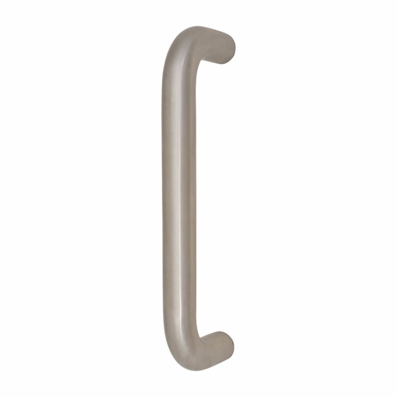 Altro 19mm D-Bar Door Pull Handle – Bolt Fix – 152mm Centres – Satin Stainless Steel