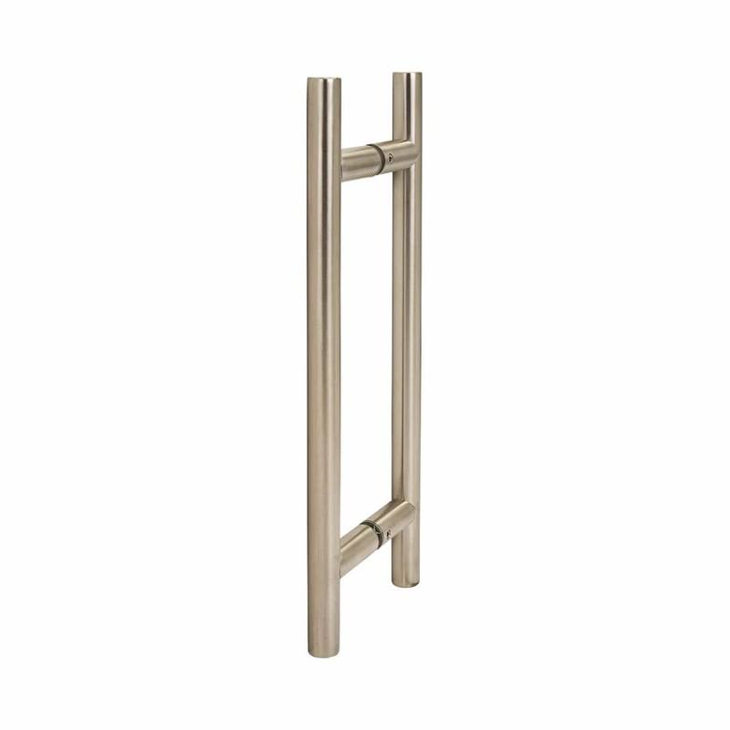 Altro 19mm T-Bar Door Pull Handle – Back to Back – 229mm Centres – Satin Stainless Steel