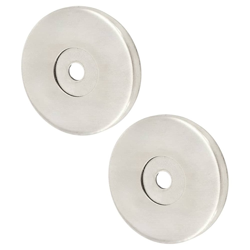 Altro Rose Set for 19mm Door Pull Handles – 52 x 6mm – Satin Stainless Steel