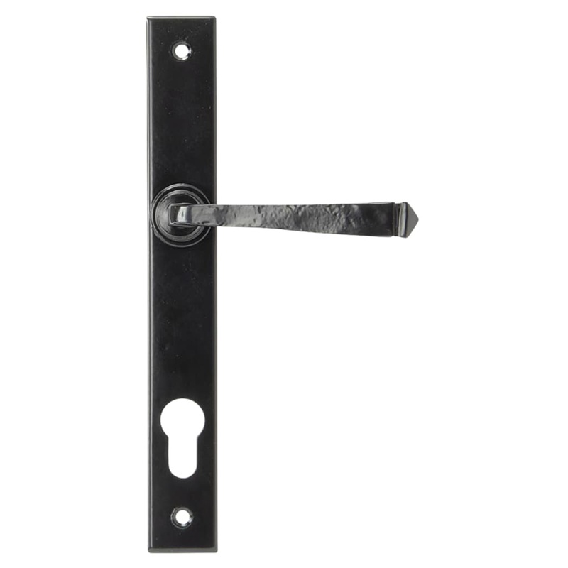 From The Anvil Avon uPVC Slimline Multipoint Door Handle – 92mm c/c – Black