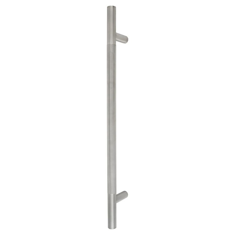 Hampstead Lines 23mm T-Bar Pull Handle – 450mm Centres – Satin Stainless Steel