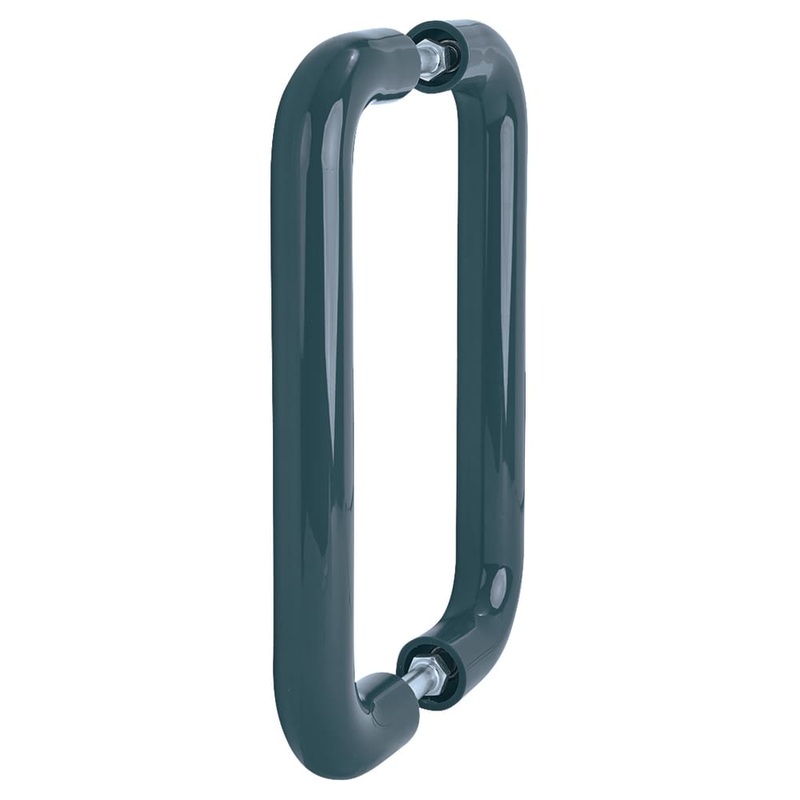 Hoppe AR602/220 Nylon D-Bar Door Pull Handle – Back to Back – 220mm c/c – Anthracite Grey