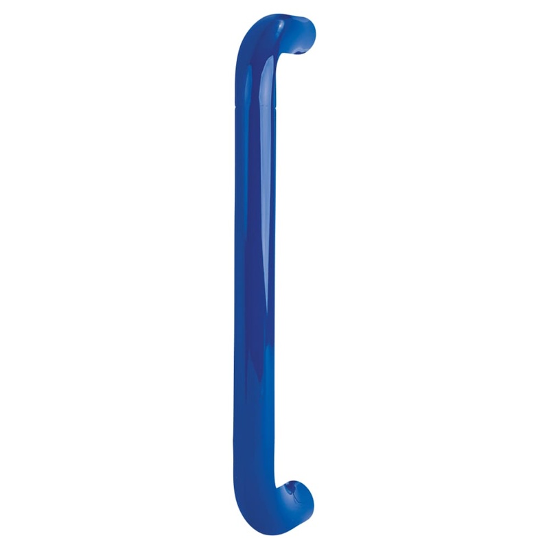 Hoppe AR602/425 Nylon D-Bar Door Pull Handle – Back to Back – 425mm c/c – Cobalt Blue