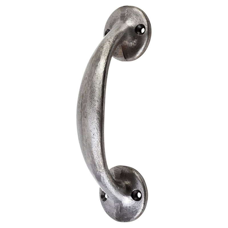 Olde Forge Victorian Bow Door Pull Handle – Screw Fix – 152 x 37mm – Polished Iron