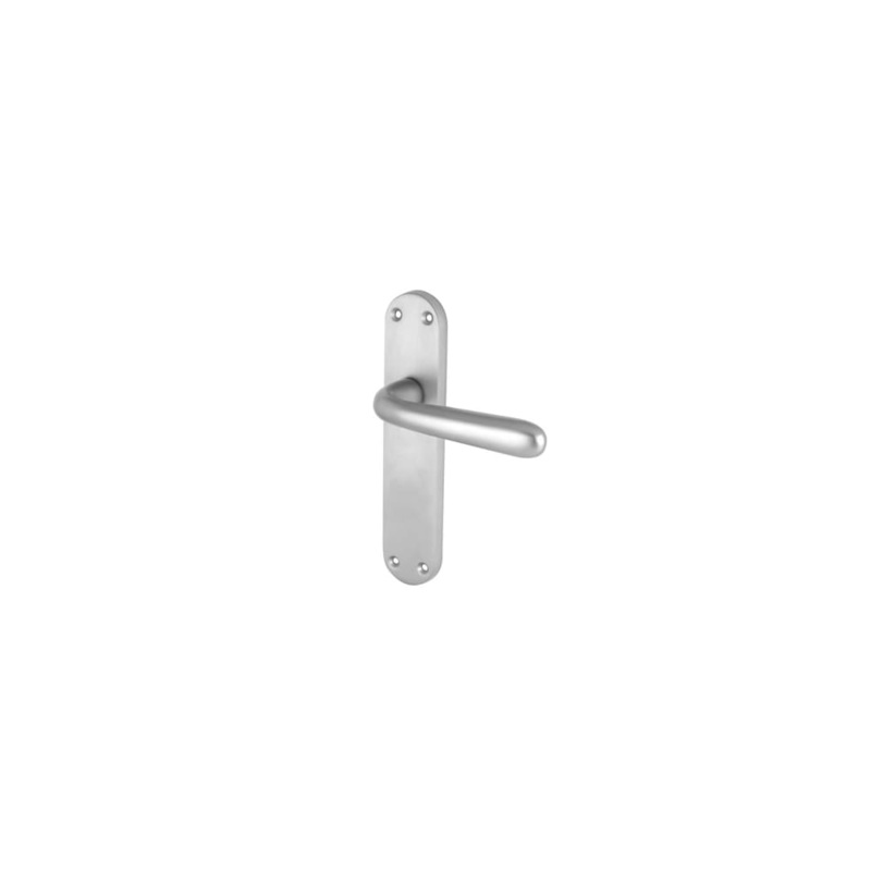 Touchpoint Arezzo Latch Door Handle – 182 x 39mm – Satin Chrome