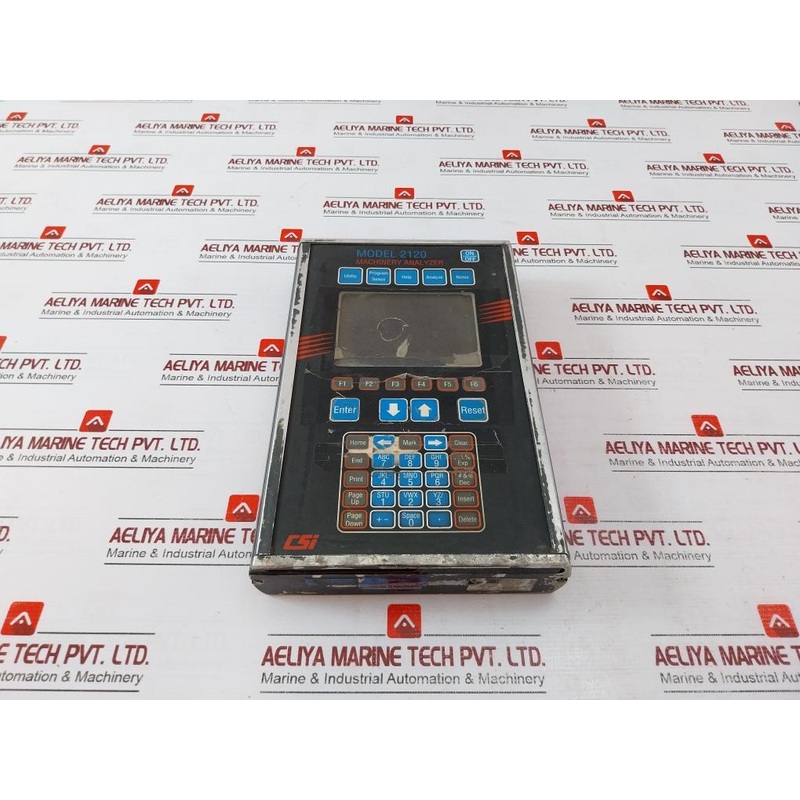Emerson 2120-2 Machinery Analyzer Rev:08 Lwb101sx40(Not Working)