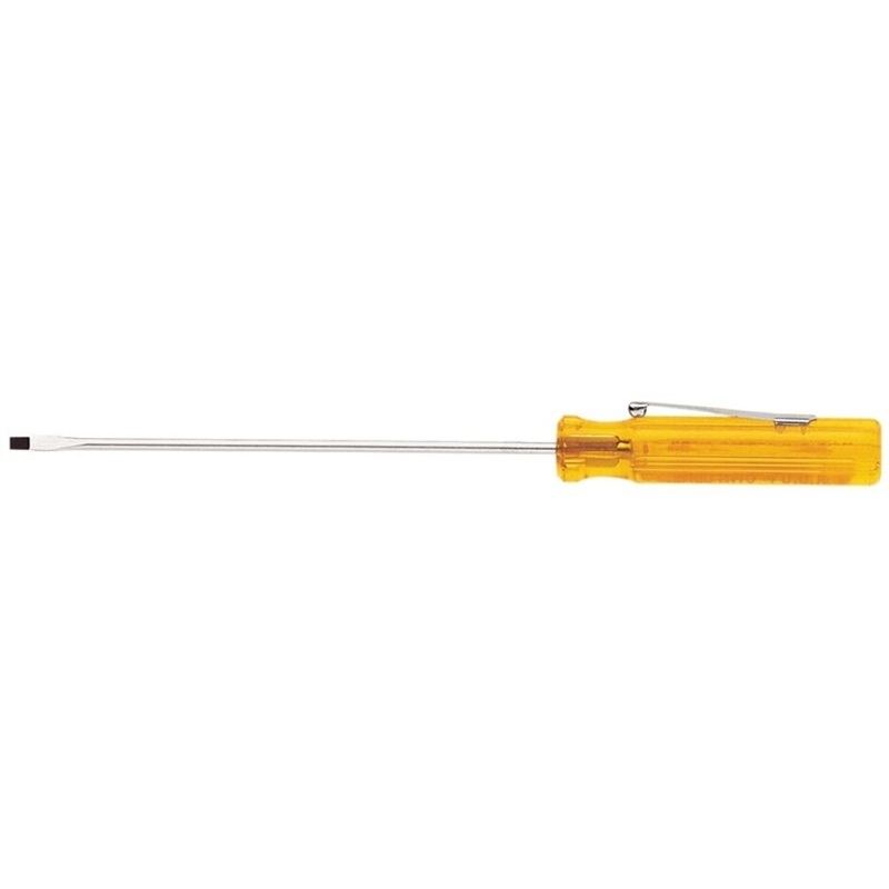 Rheem Plastic-Handle Cabinet-Tip Screwdriver – Pocket-Clip 87-A116-3