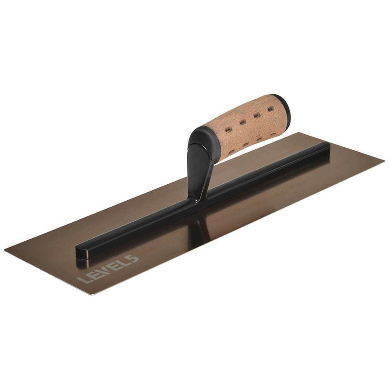 Level5 4-973 16″ Drywall Finishing Trowel with 0.7mm Curved Blade