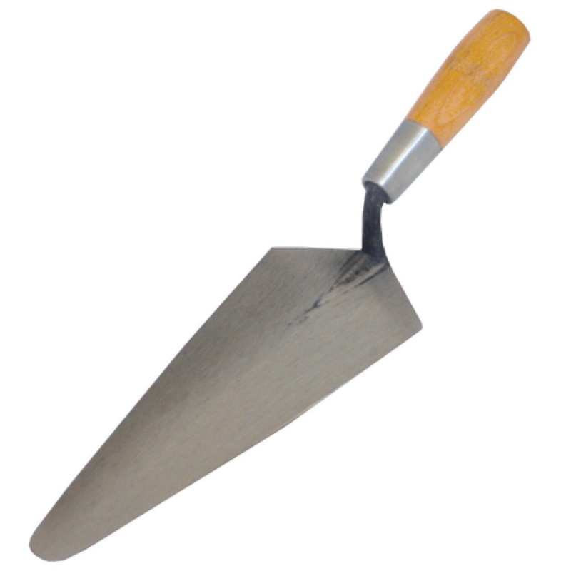 W.Rose RO118-10 10″ Gauging Trowel with 5″ Wood Handle
