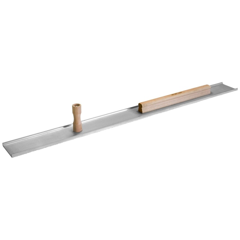 Kraft Tool PL404 42″ Single Serrated Magnesium Darby with 1 Knob and 15″ Rib Handle