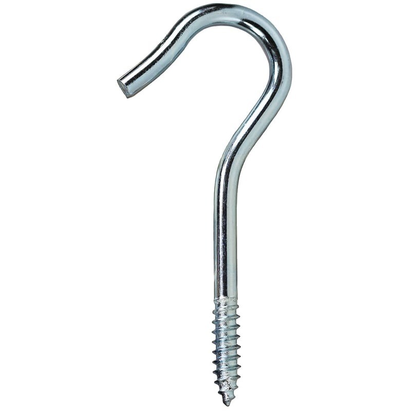 #6 Screw Hooks Zinc Plated By Dottie SH60