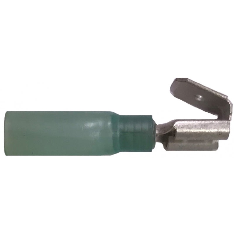 Heat Shrink & Crimp Blue Piggyback Terminal Quick Disconnect 16-14 Gauge .250 Tab – 10 to 500 Pack