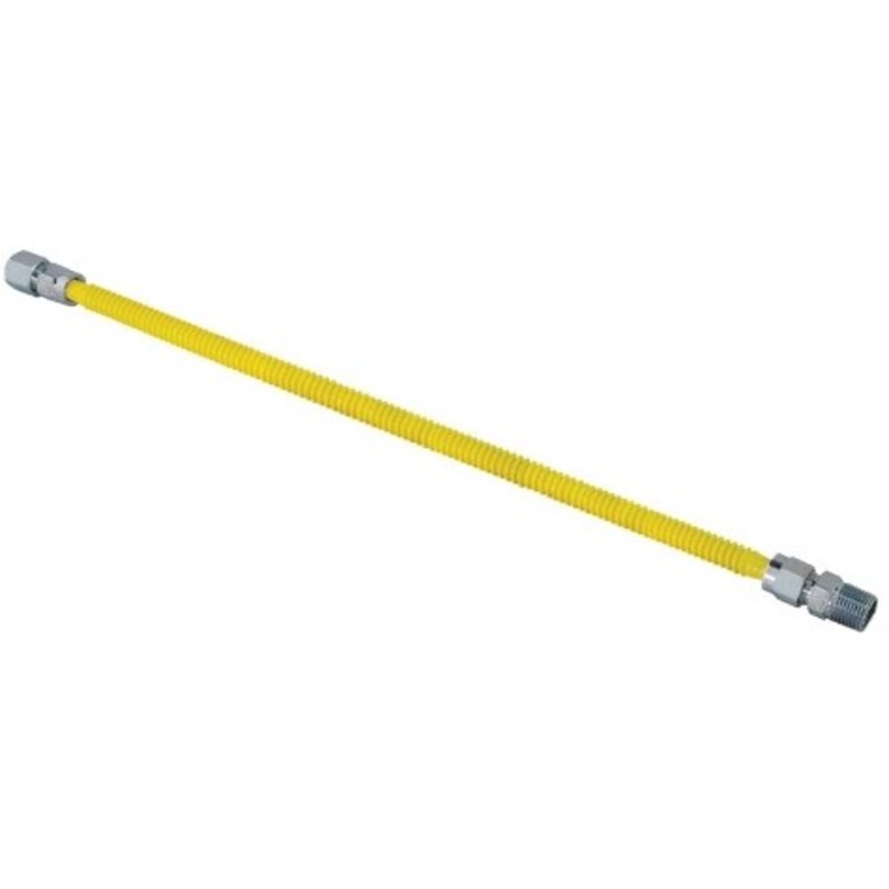 Rheem Gas Connector – 1/2 in. Male NPT x 1/2 in. Male NPT x 24 in. long SP13140C