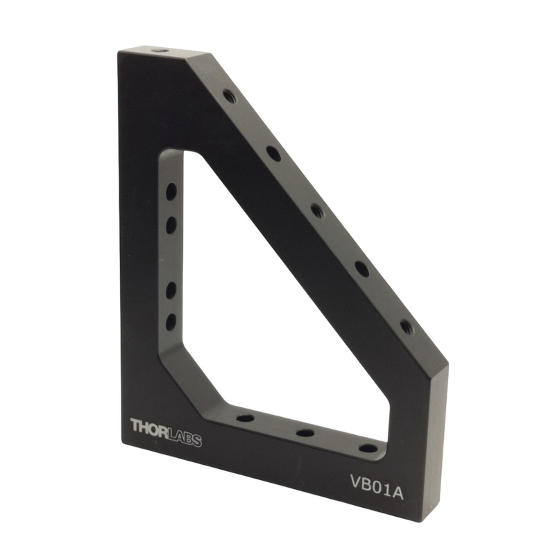 Used Thorlabs VB01A Vertical Bracket For Breadboards 1/4″-20 Tapped, 6in x 5 x 0.73in