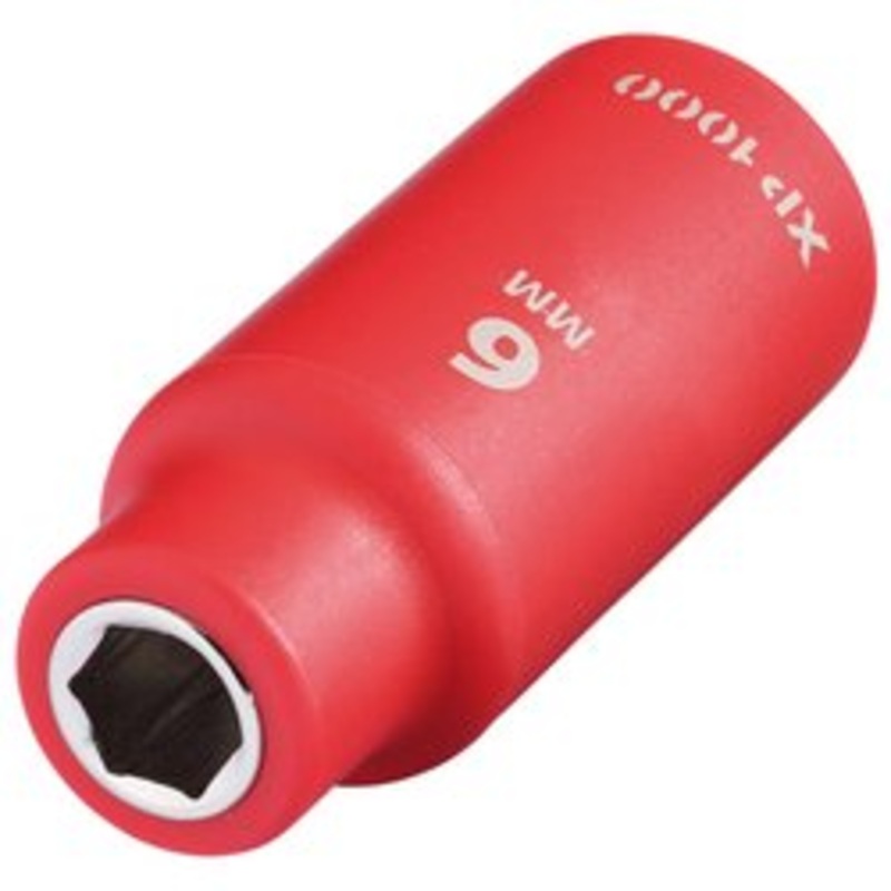 Xp1000 Vde Socket, 1/4″ Sq. Dr., 6Mm | Xp1000-1/4-Soc