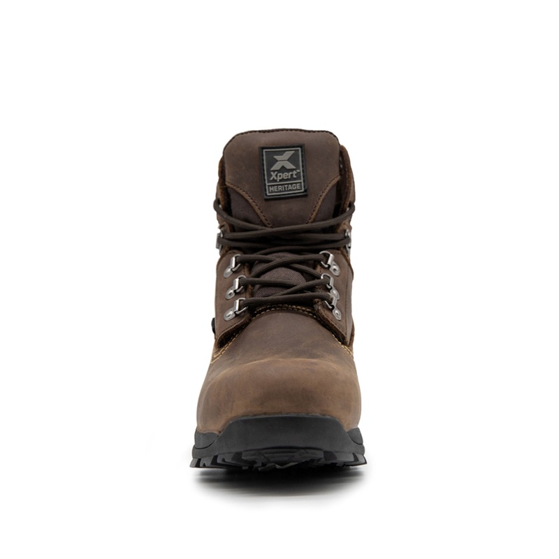 *SPECIAL PRICE* – Xpert Heritage Legend S3 Safety Boot  Waterproof & Lightweight Protection | Brown