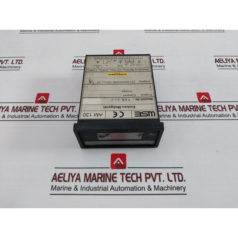 Wse Am 130 Processor Panel Meter 230Vac 24Vdc/30Ma