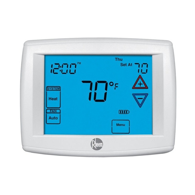 Rheem Rheem Touchscreen Thermostat (GE: 2H/2C, HP: 4H/2C) w/Humidity Control RHC-TST305UNMS