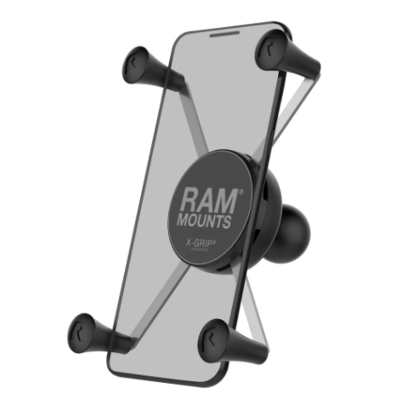 X-Grip Large Phone Mount with Twist-Lock Suction Cup – Long #RAM-B-166-C-UN10U