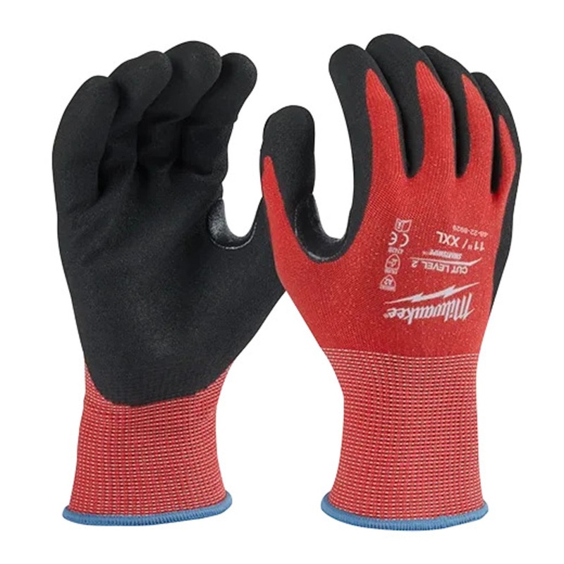 Cut Level 2 Nitrile Dipped Gloves, XXL By Milwaukee 48-22-8929