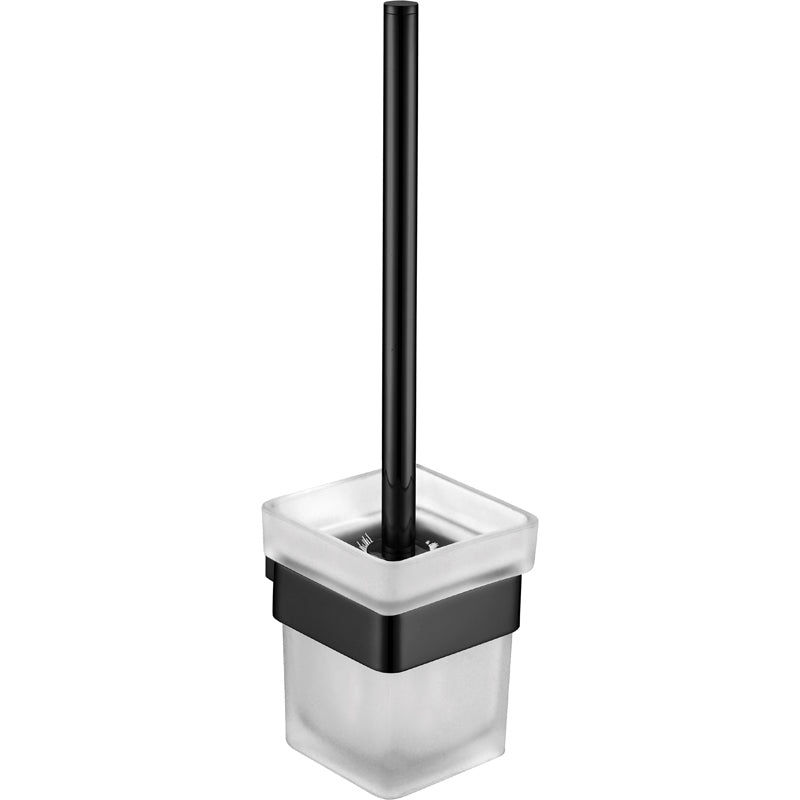 Cubix toilet brush holder – Matt Black