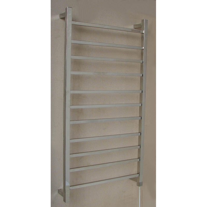 Heated Towel Rail 11 Bar Square – Chrome