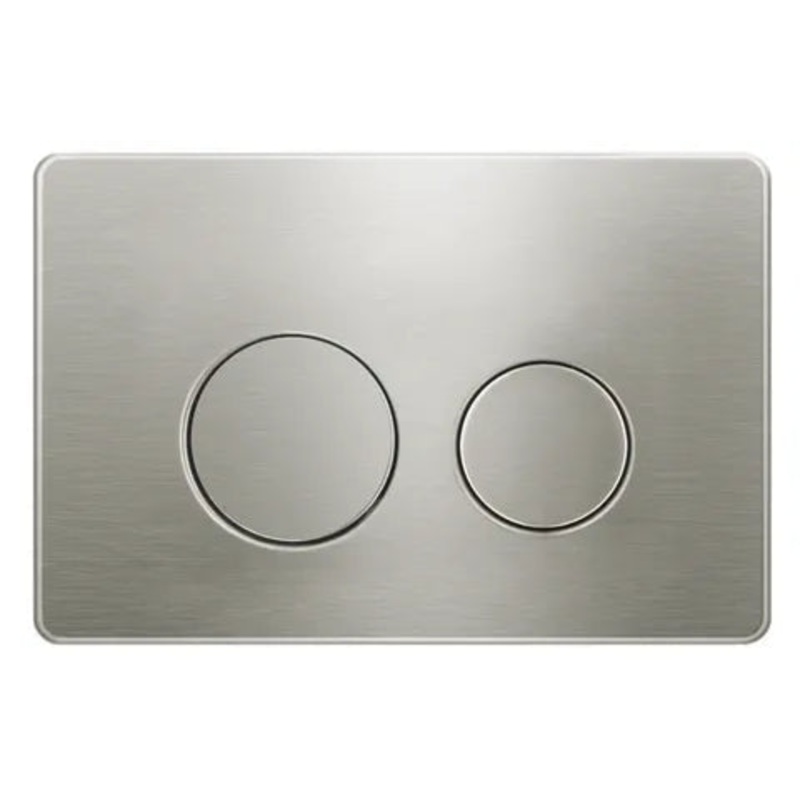 In Wall Toilet Flush Buttons – Brushed Nickel