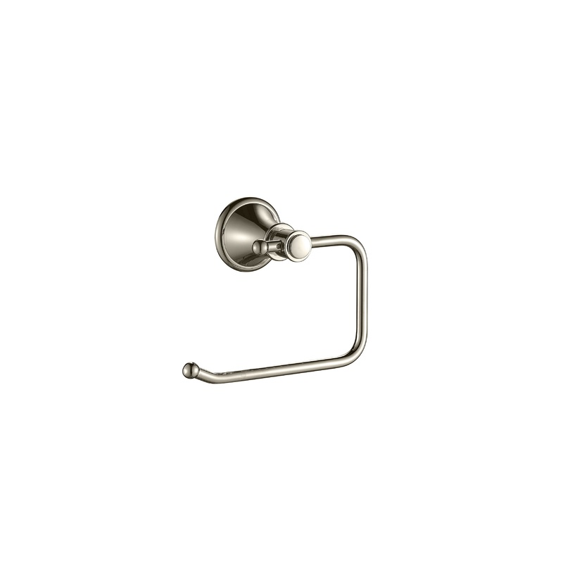 Birmingham Round Toilet Paper Holder – Brushed Nickel