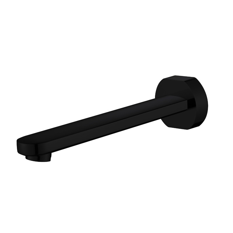 Coral Bath Spout – Matt Black