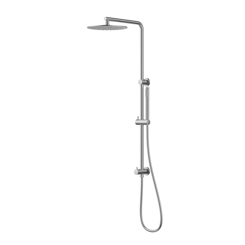 Coral Slimline Combo Shower Set – Brushed Nickel