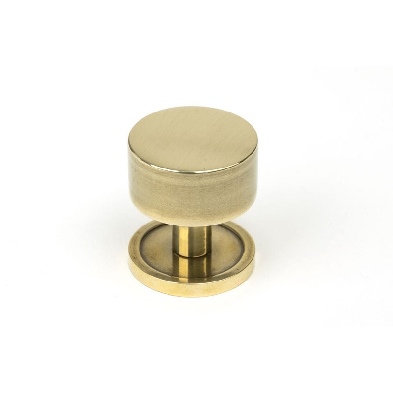 From The Anvil – Aged Brass Kelso Cabinet Knob – 32mm (Plain)