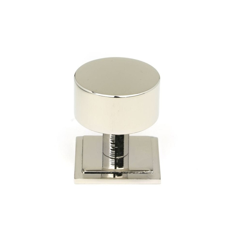 From The Anvil – Polished Nickel Kelso Cabinet Knob – 32mm (Square)