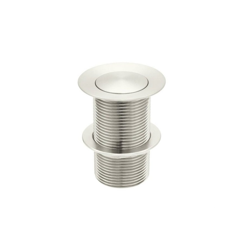 Pop Up Plug & Waste 32mm No Overflow – Brushed Nickel
