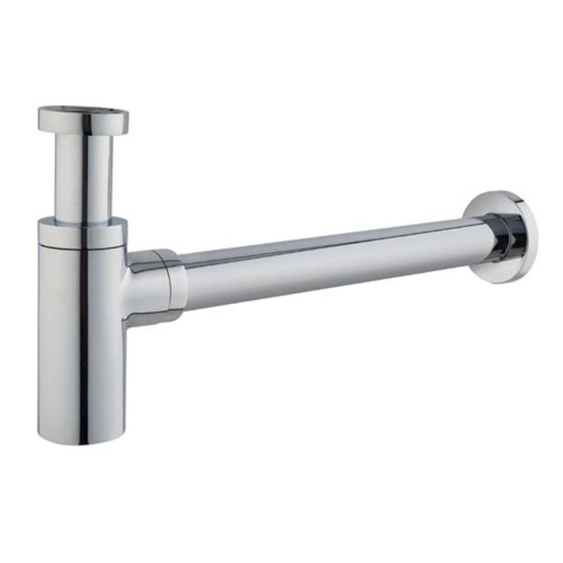 Round Bottle Trap – Chrome